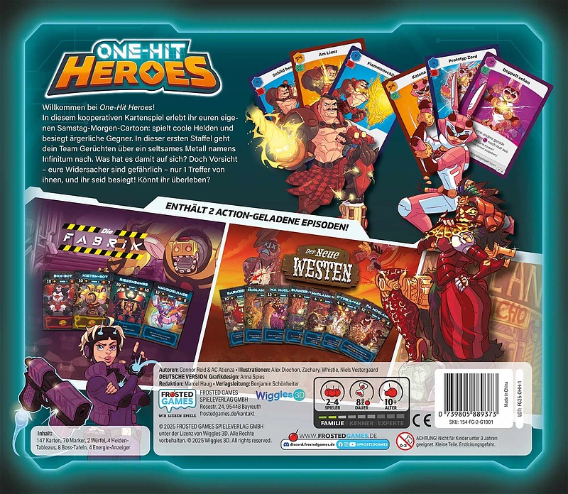 One Hit Heroes Rueckseite
