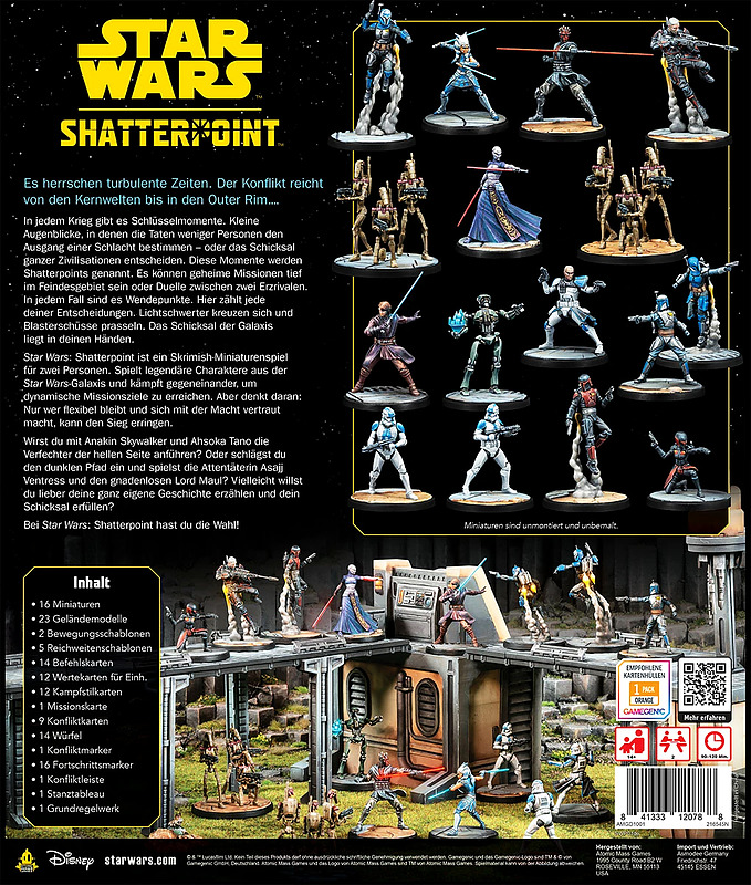 Star Wars: Shatterpoint Rueckseite