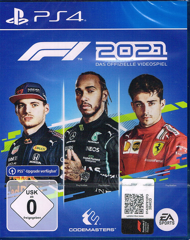 F1 2021 Cover