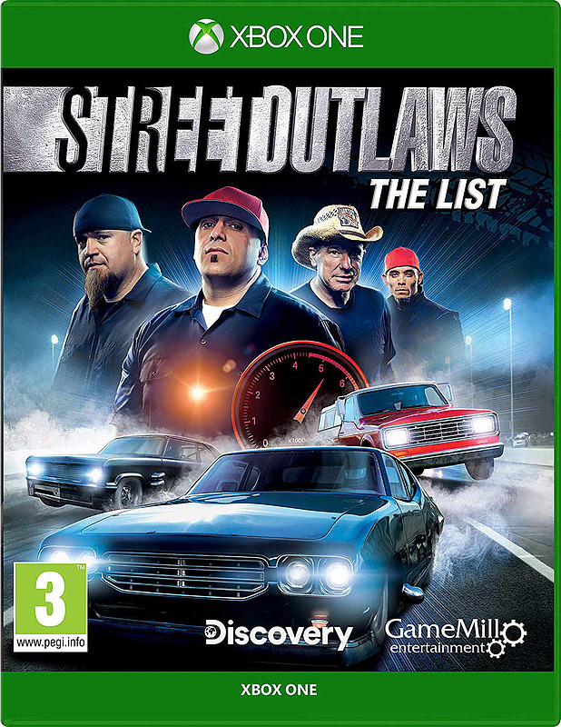 Street Outlaws: The List (PEGI) Cover