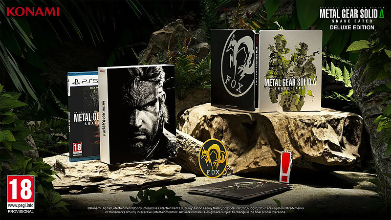 Metal Gear Solid Delta: Snake Eater Remake Deluxe Rueckseite