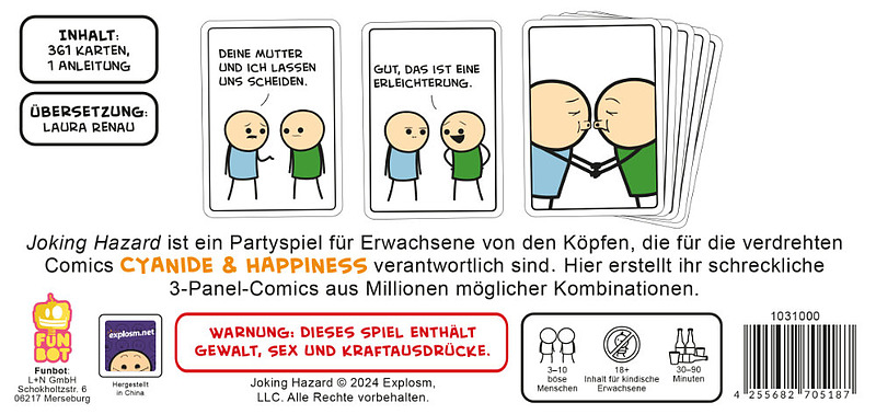 Joking Hazard Rueckseite