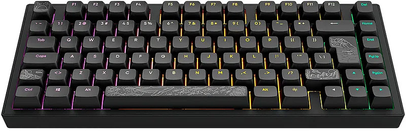 Dark Project Tastatur Terra Nostra Black  (ISO DE) Cover