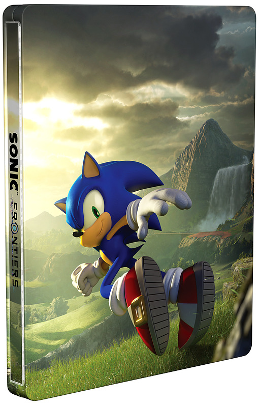 Sonic Frontiers + Key Art Steelbook Rueckseite