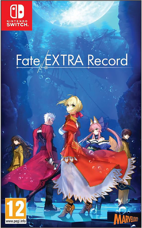 Fate/EXTRA Record (PEGI) Cover