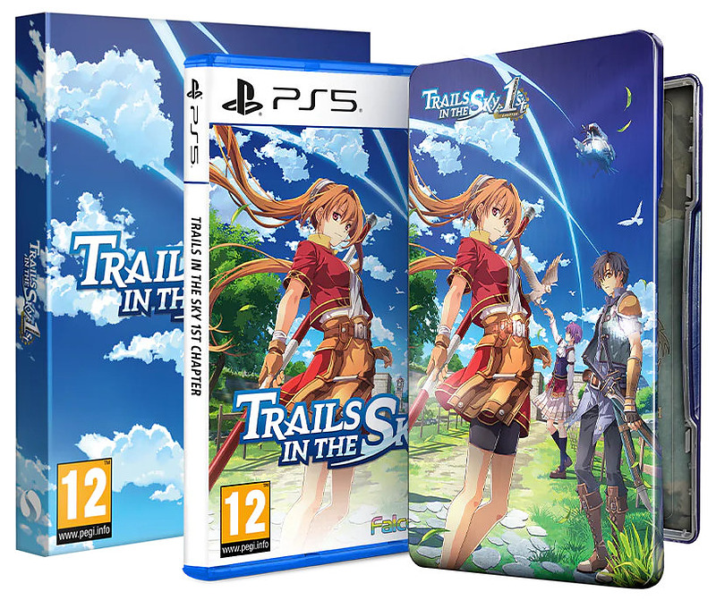 Trails in the Sky 1st Chapter Steelbook (PEGI) Cover