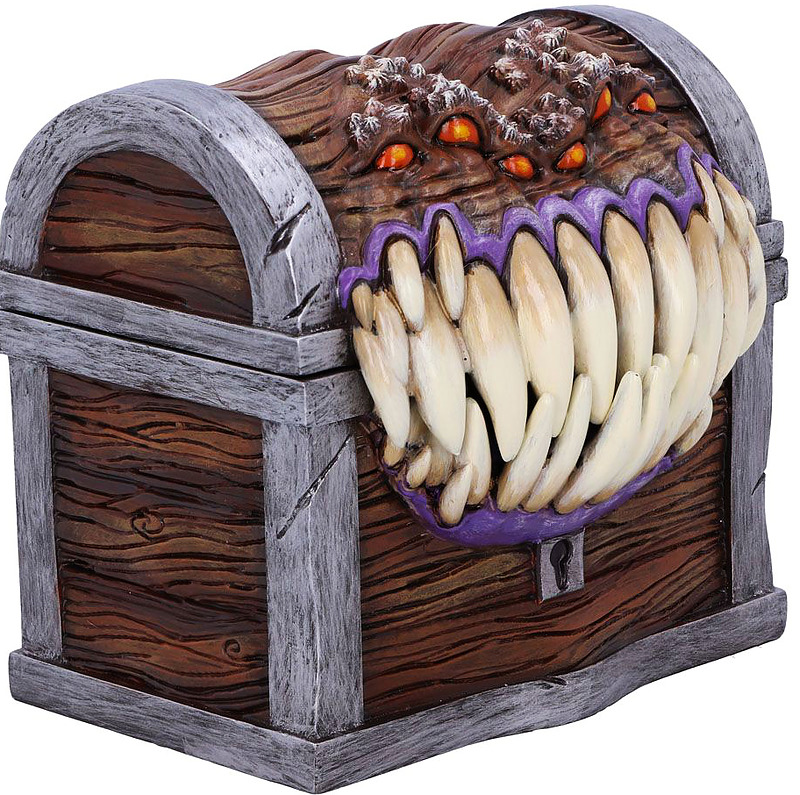 Dungeons & Dragons Aufbewahrungsbox Mimic Box Rueckseite