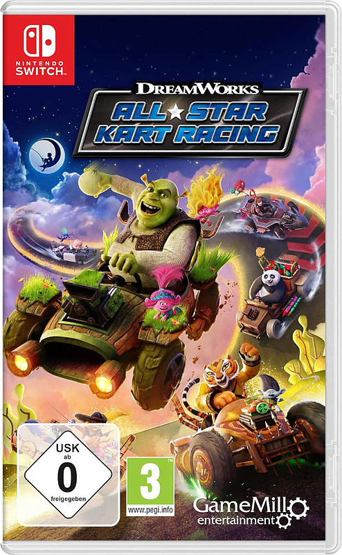 Dreamworks All-Star KartRacing Cover