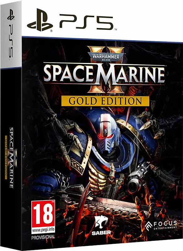 Warhammer 40.000: Space Marine 2 Gold Edition Cover