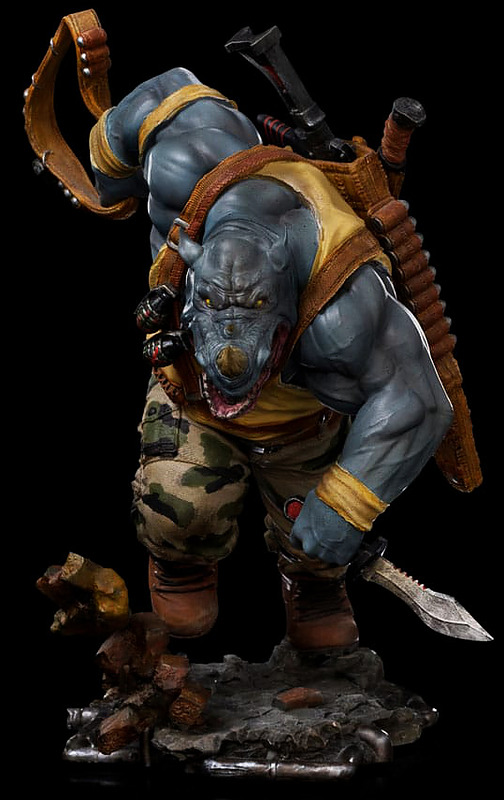 TMNT Scale Statue 1/10 Rocksteady Cover