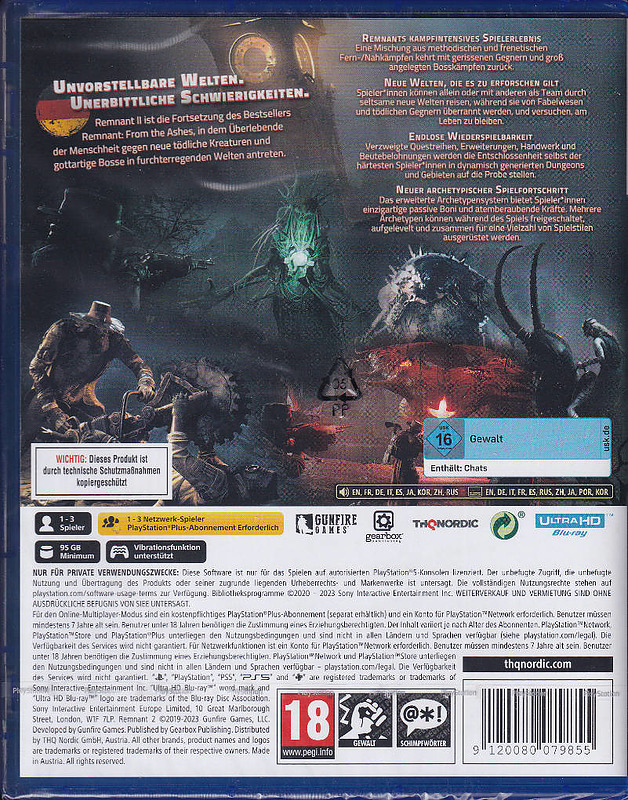 Remnant 2 Rueckseite