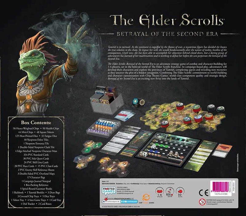 The Elder Scrolls Betrayal of the Second Era Rueckseite