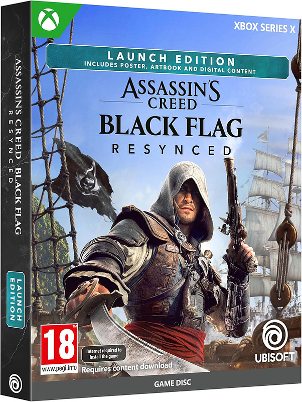 Assassin's Creed Black Flag Resynced Launch Edition Cover