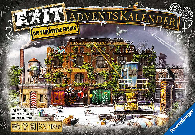 EXIT Adventskalender - Die verlassene Fabrik Cover