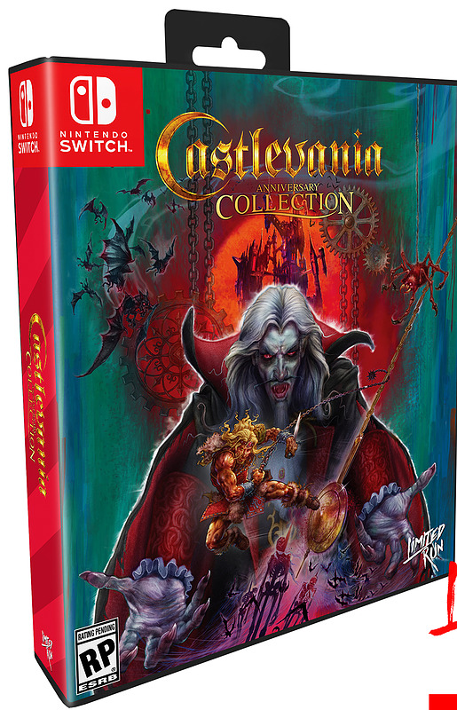 Castlevania Anniversary Collection Bloodlines Cover