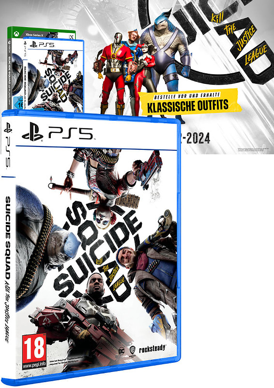 Suicide Squad: Kill the Justice + 4 Boni (AT-PEGI) Cover