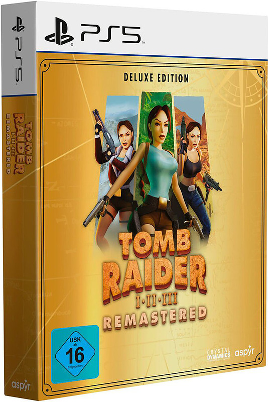 Tomb Raider 1-3 Remastered Collection Deluxe Ed. Cover
