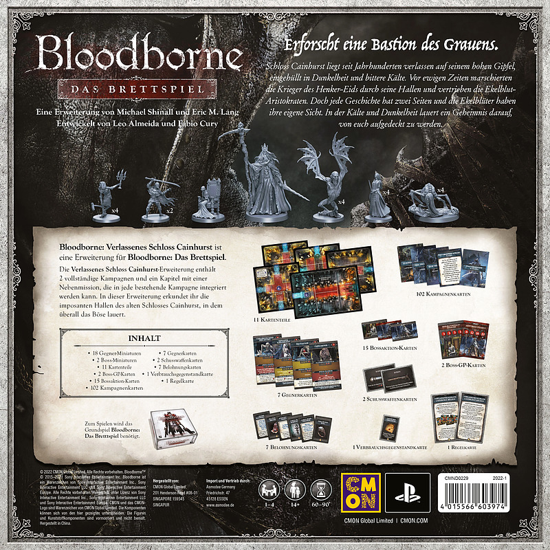 Bloodborne - Verlassene Schloss Cainhurst Rueckseite