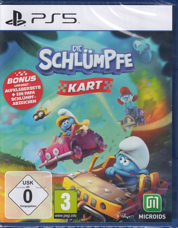 Schlümpfe Kart Cover