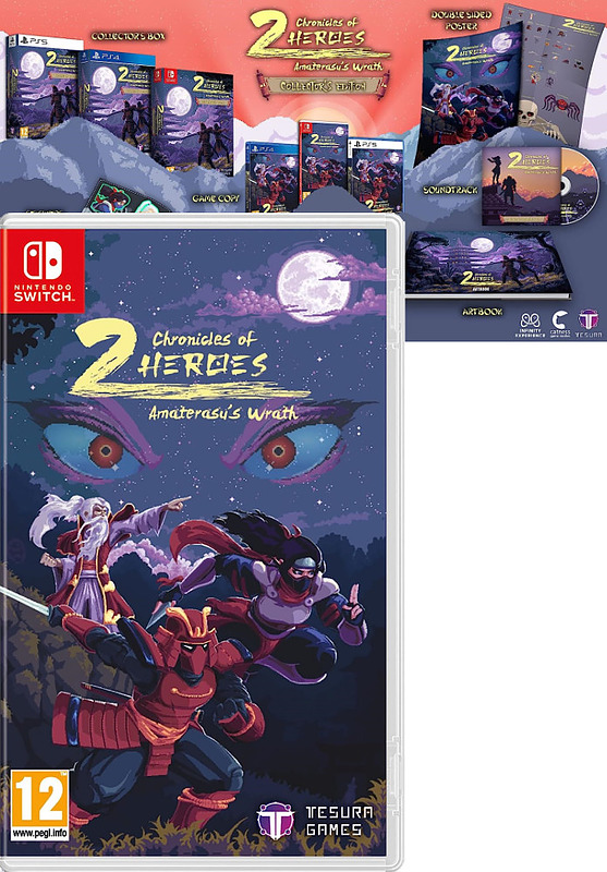 Chronicles of 2 Heroes: Amaterasu's Wrath Col. Ed. Cover