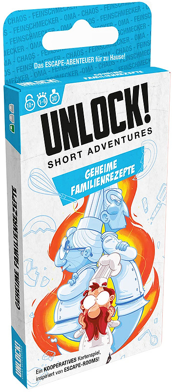 Unlock! Short Adventures: Geheime Familienrezepte Cover