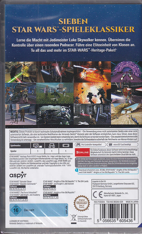 Star Wars Heritage Pack Rueckseite