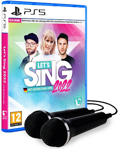 Let's Sing 2022 + 2 Mics Cover