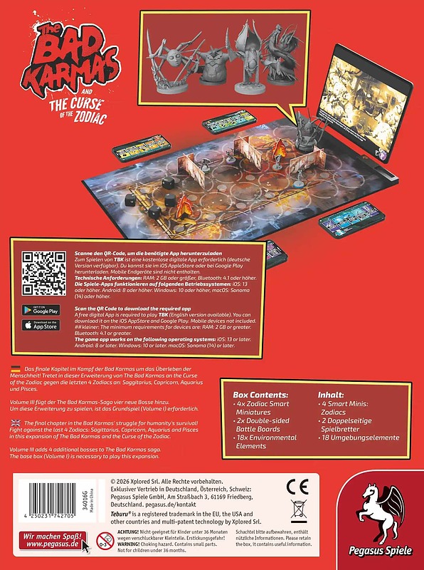 The Bad Karmas and the Curse of the Zodiac 3 Rueckseite