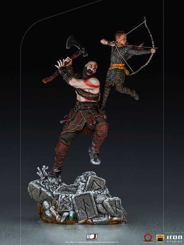God of War Statue 1/10 Kratos & Atreus Cover