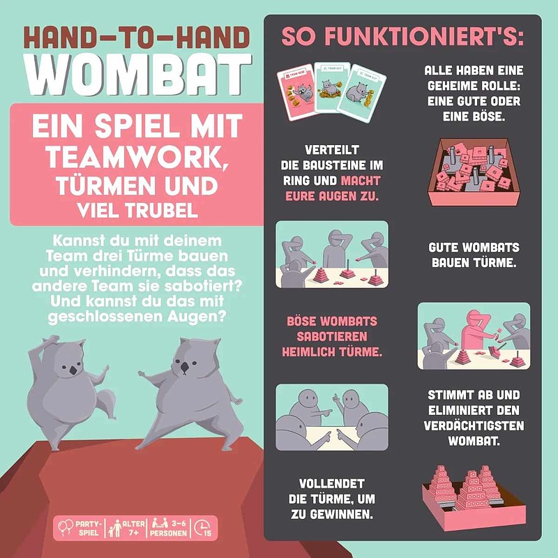 Hand-to-Hand Wombat Rueckseite