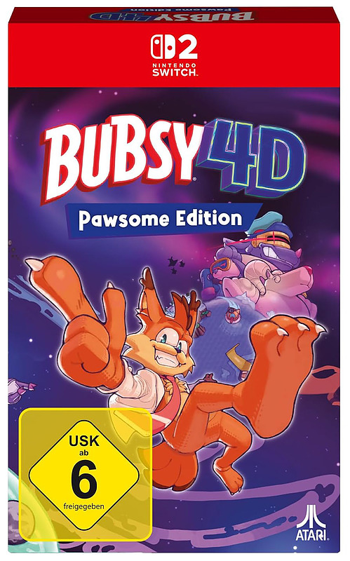 Bubsy 4D Pawsome Edition Cover
