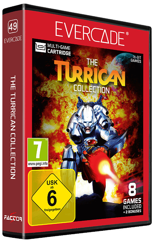 Blaze Evercade The Turrican Collection 1 Cover