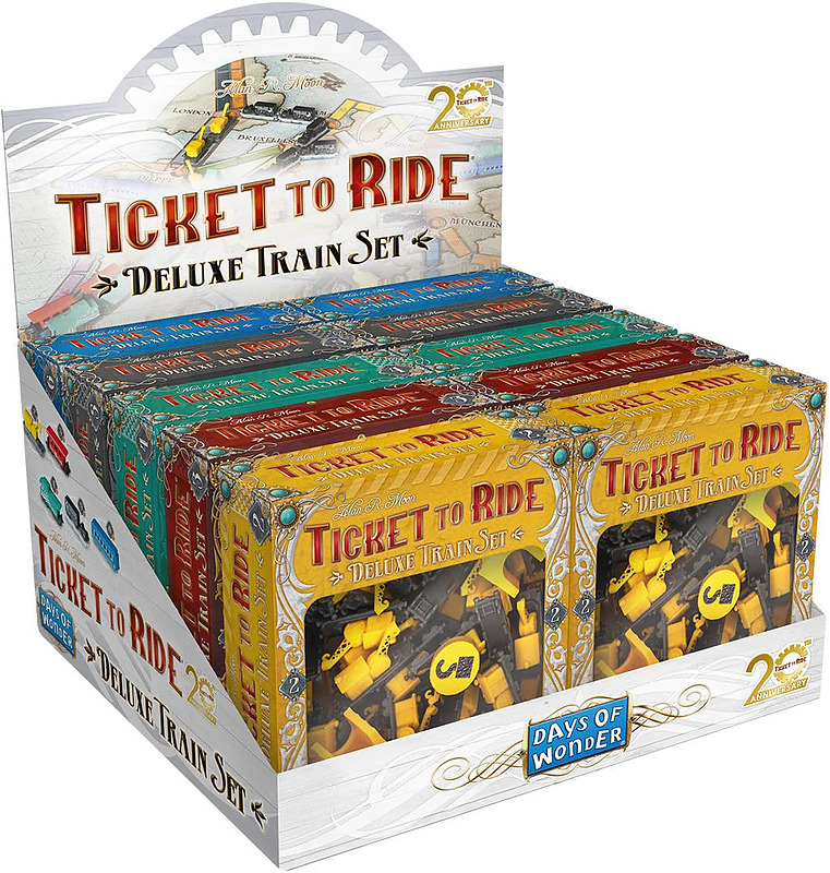 Zug um Zug - Deluxe Train Set Display gem. Cover Zug um Zug - Deluxe Train Set Display gem. Cover