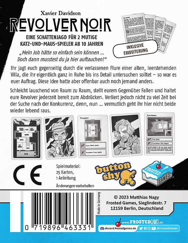 Revolver Noir Rueckseite