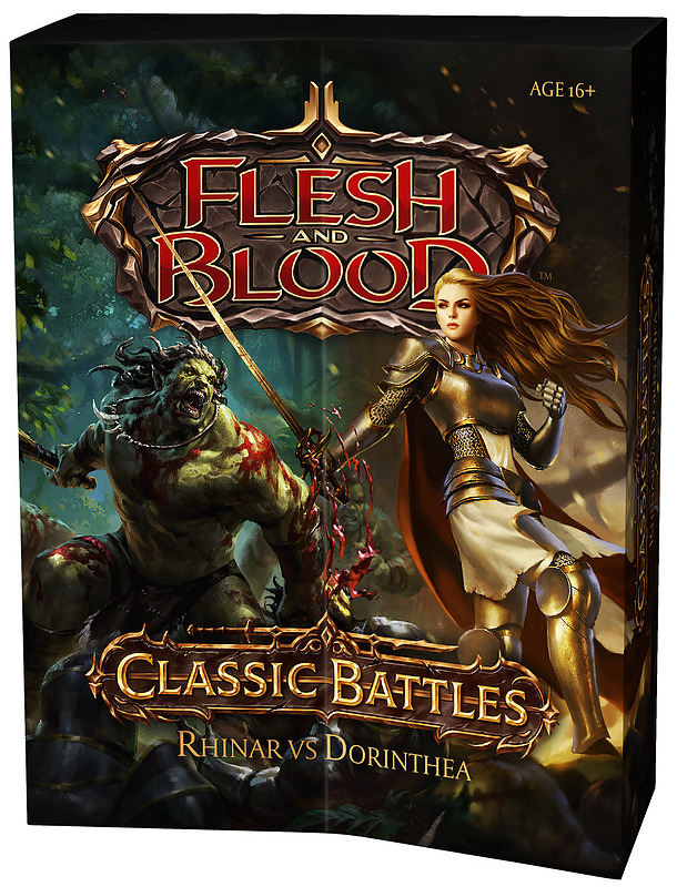 Classic Battles: Rhinar vs Dorinthea Box Set Cover