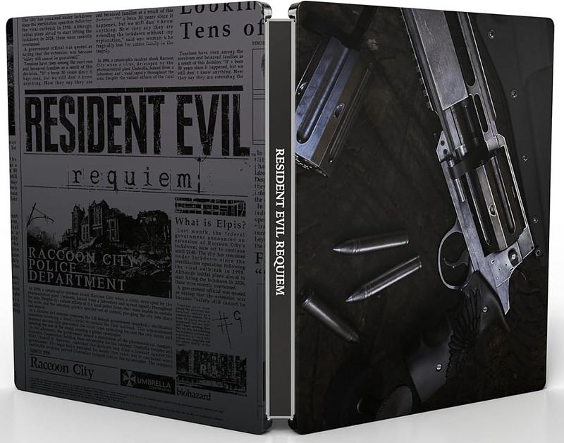 Resident Evil Requiem Deluxe Steelbook (PEGI) Rueckseite