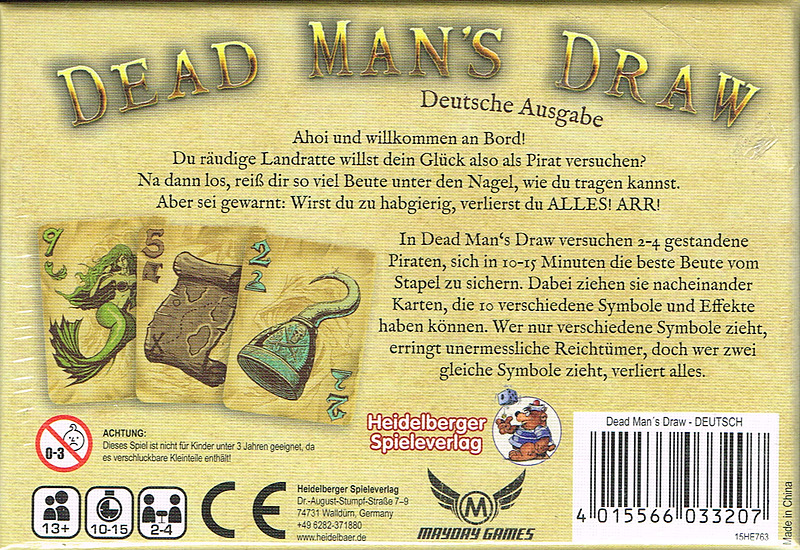 Dead Man's Draw Rueckseite