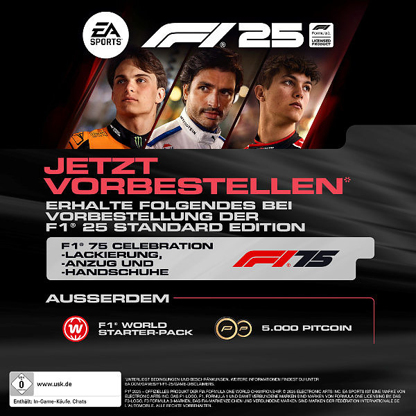 F1 25 Rueckseite