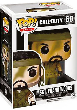 Call of Duty Vinyl Figur MSgt. Frank Woods Rueckseite