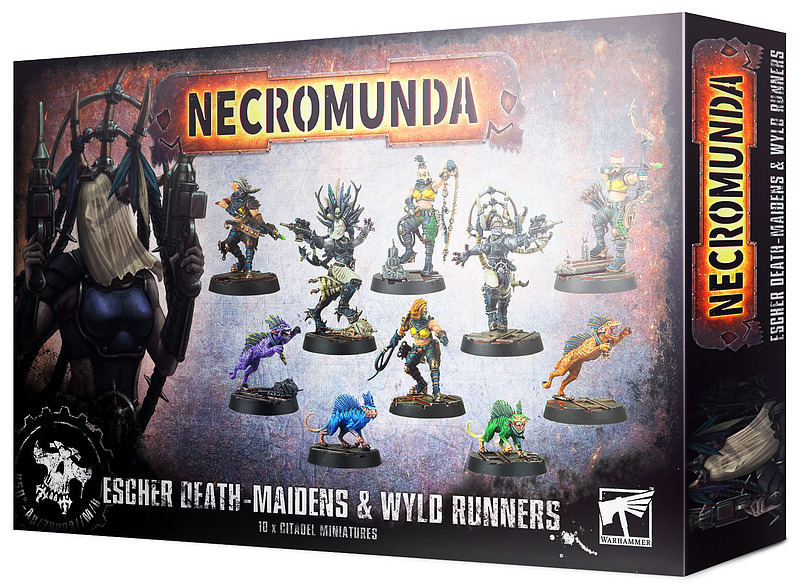 Escher Death Maidens & Wyld Runners Cover