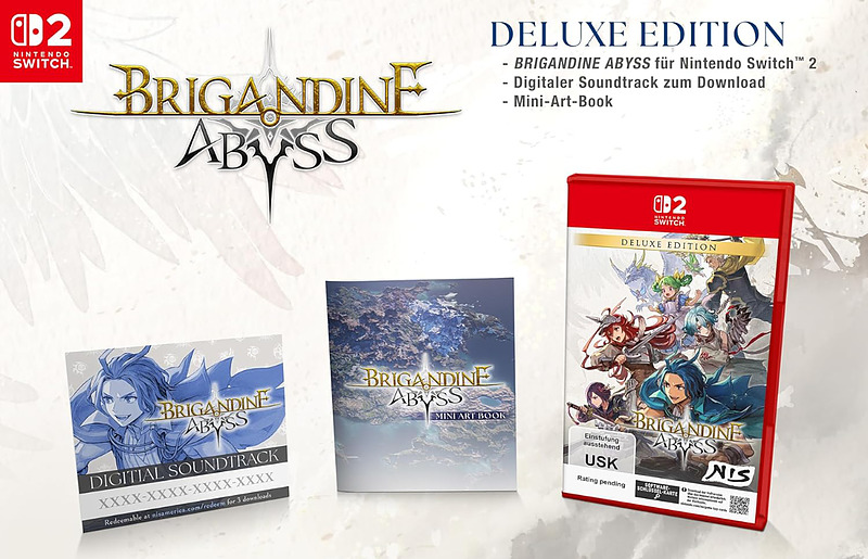 Brigandine Abyss Deluxe Edition Rueckseite