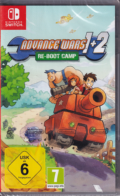 Advance Wars 1+2: Re-Boot Camp Cover
