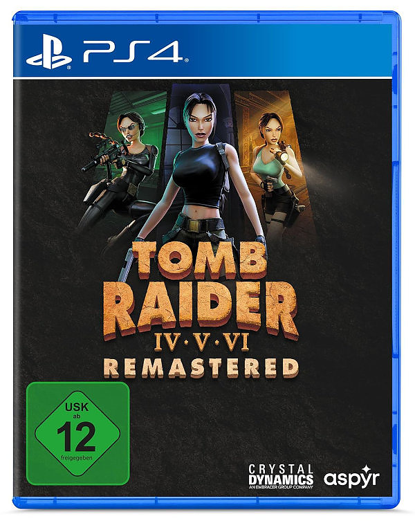 Tomb Raider 4-6 Remastered Starring Lara Croft Cover