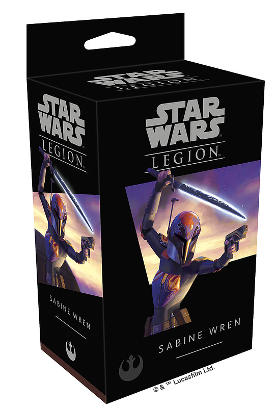 Star Wars: Legion - Sabine Wren Cover
