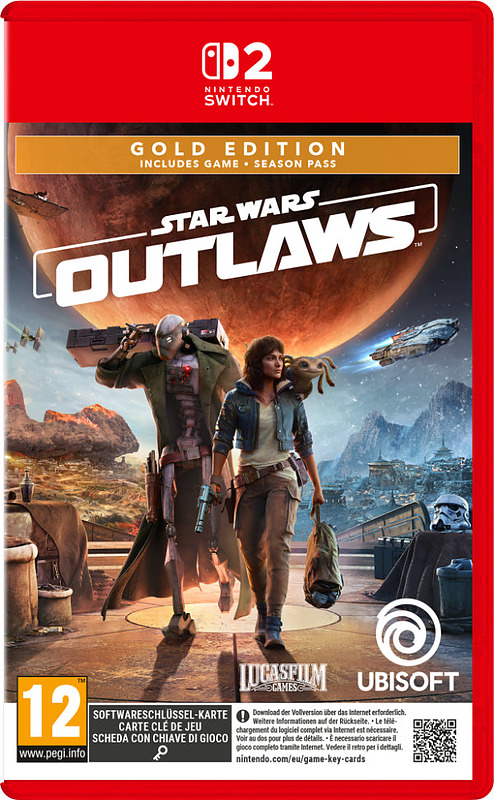 Star Wars Outlaws Gold Edition (AT-PEGI) Cover
