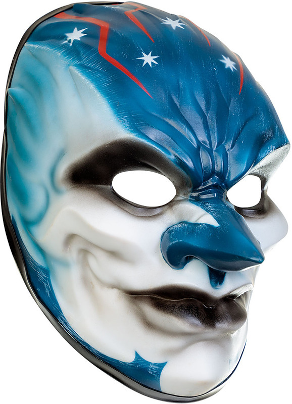 Payday 2 Face Mask Sydney Rueckseite