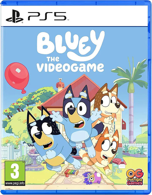 Bluey: the Videogame (PEGI) Cover