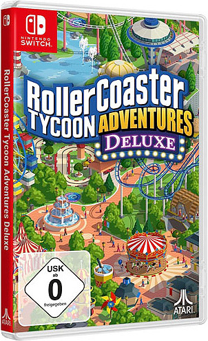 RollerCoaster Tycoon Adventures Deluxe Cover