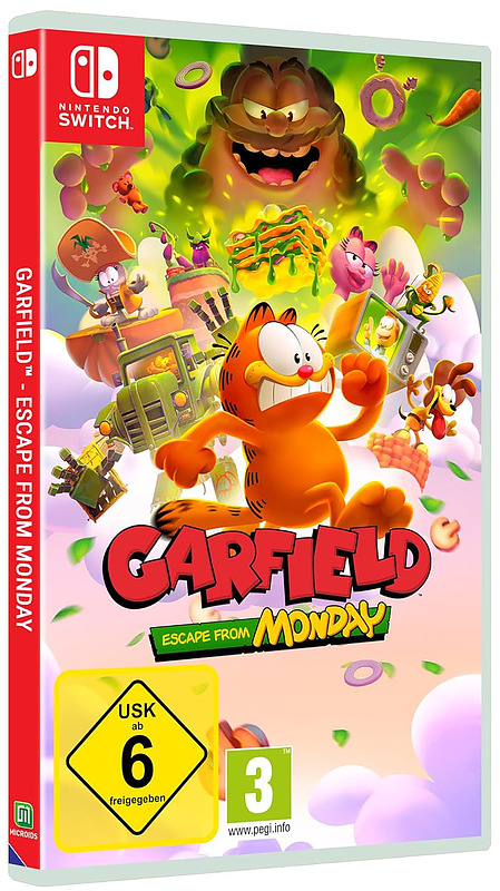 Garfield: Escape from Monday Cover