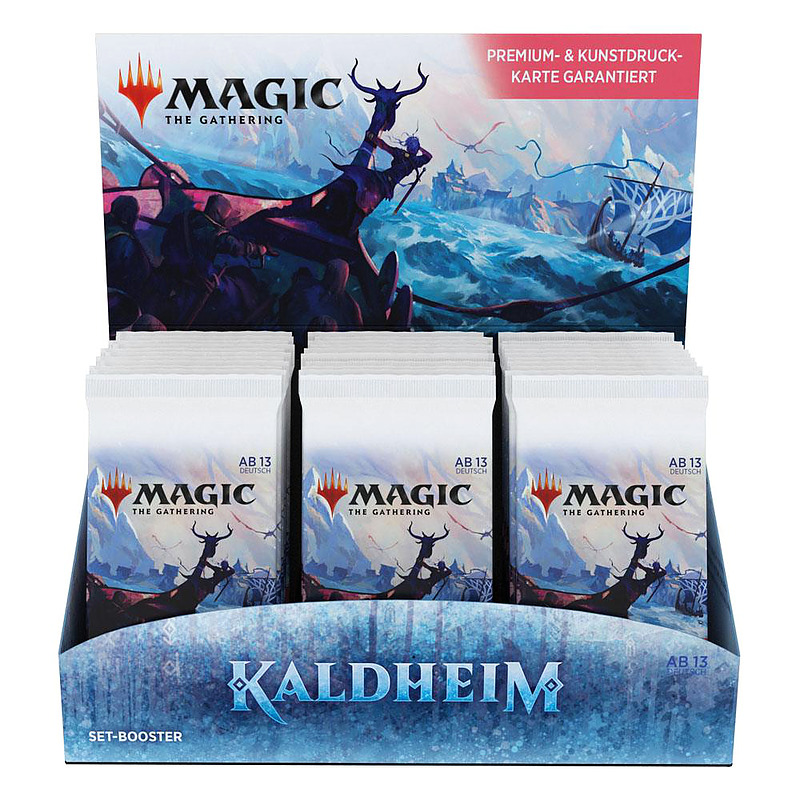 MTG Kaldheim Set Booster Display Cover
